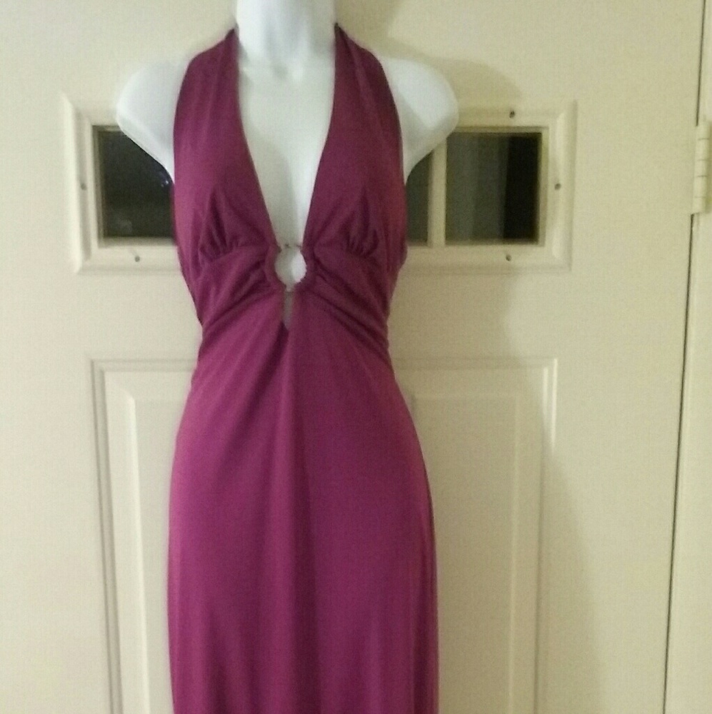 Dress, magenta